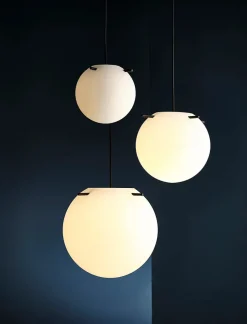 Frandsen Koi Pendel, white/black Ø19 fra> Pendler|Spots
