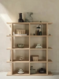 Ferm Living Kona Bookcase, 2x4 fra> Reoler