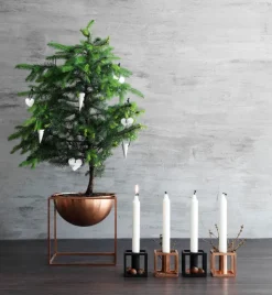 Audo Copenhagen Kubus 1 Lysestage, hvid fra><noscript><img width=