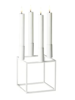 Audo Copenhagen Kubus 4 Lysestage, ivory fra><noscript><img width=