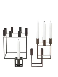 Audo Copenhagen Kubus 4 Lysestage, ivory fra><noscript><img width=