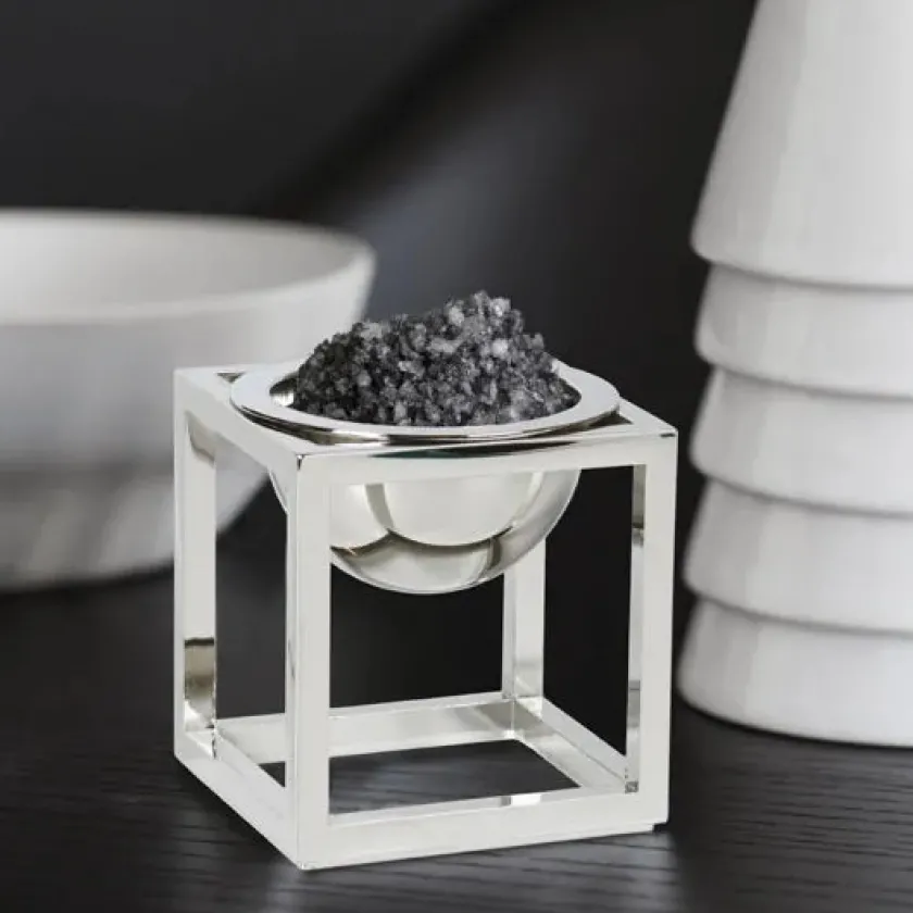 Audo Copenhagen Kubus Bowl Mini sort fra> Service
