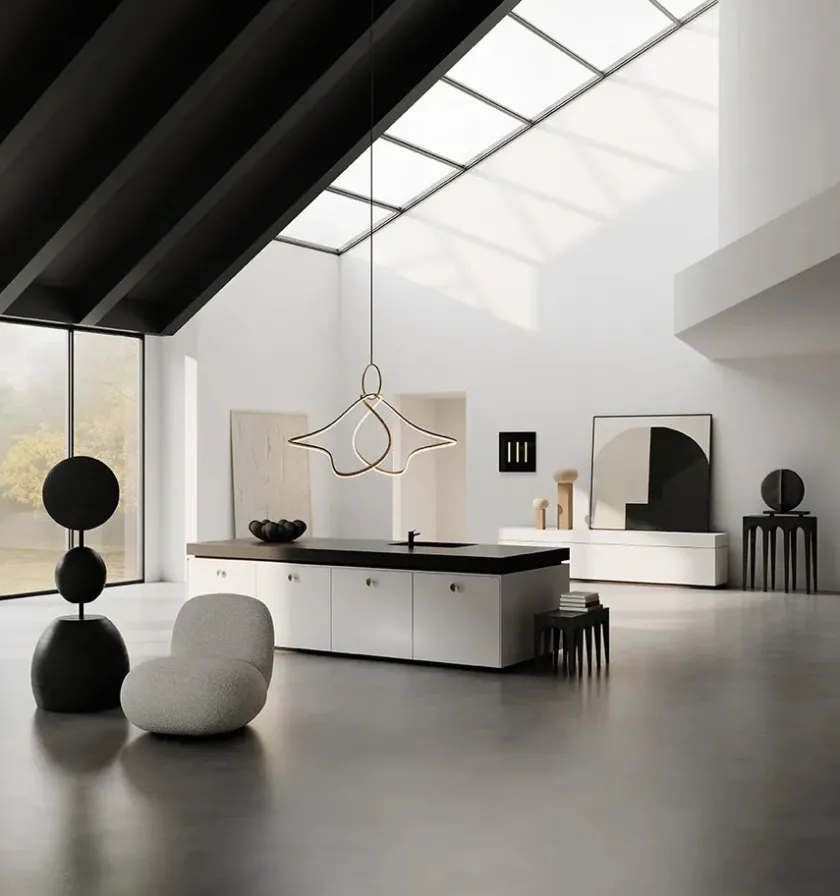 101 Copenhagen Kumo Chandelier, Big fra> Lysekroner|Spots