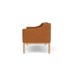 FDB Møbler L45 MK154 2 pers. sofa, beige tekstil af Mogens Koch><noscript><img width=