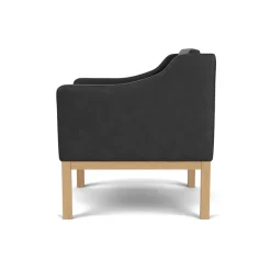 FDB Møbler L46 MK155 lænestol, beige tekstil af Mogens Koch><noscript><img width=