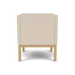 FDB Møbler L46 MK155 lænestol, beige tekstil af Mogens Koch><noscript><img width=