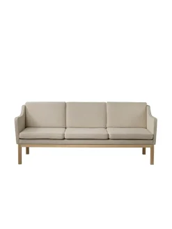 FDB Møbler L43 MK46 Sofa, beige tekstil af Mogens Koch> Sofaer