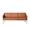 FDB Møbler L43 MK46 Sofa, cognac læder af Mogens Koch> Sofaer