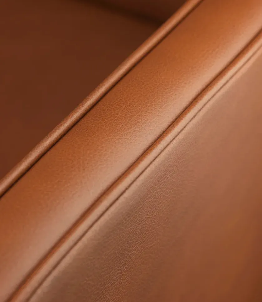 FDB Møbler L43 MK46 Sofa, cognac læder af Mogens Koch> Sofaer