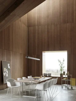 Muuto Linear Pendant Lamp 169,2 cm, grey fra> Pendler|Spots