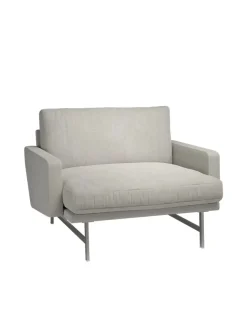 Fritz Hansen Lissoni PL111 Lounge Chair, Clay 012 fra> Lænestole