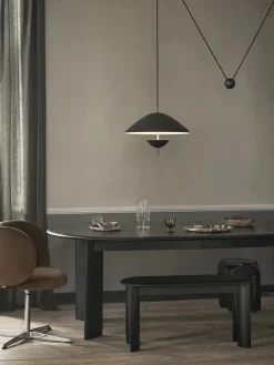 Ferm Living Lod Pendant, blackened iron fra> Pendler|Spots