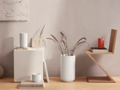 Lyngby Porcelæn Lyngbyvasen i mørk grøn, H31 cm fra><noscript><img width=