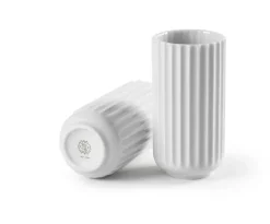 Lyngby Porcelæn Lyngbyvasen i rosa, H25 cm fra><noscript><img width=