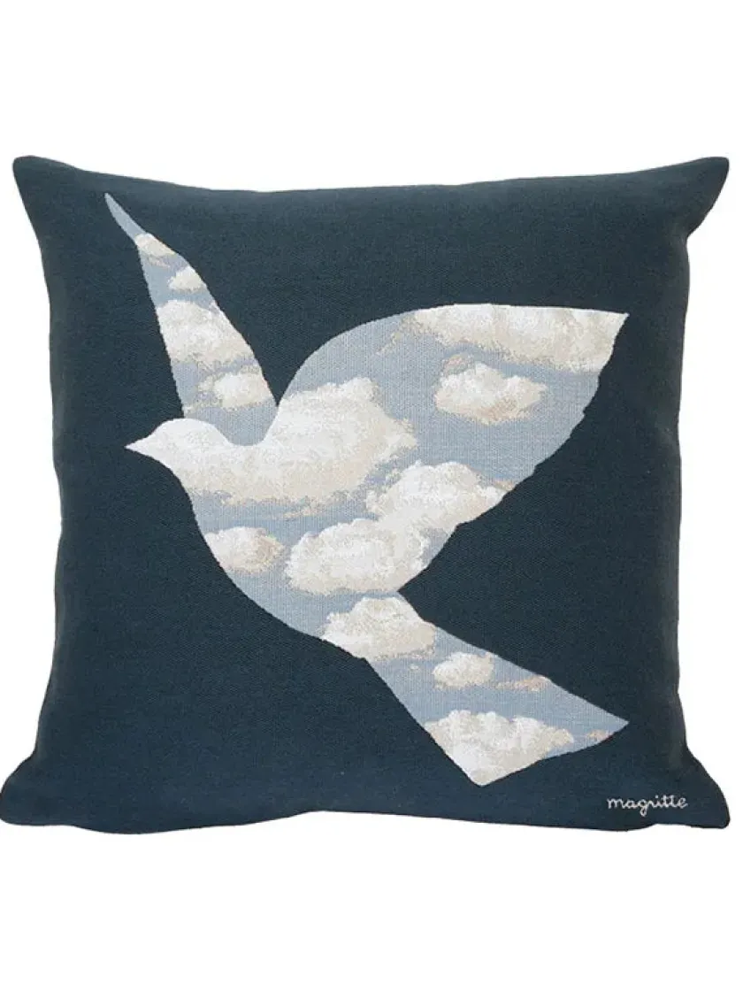 Poulin Design Magritte L´oiseau de Ciel pude fra> Puder Og Plaider|Puder