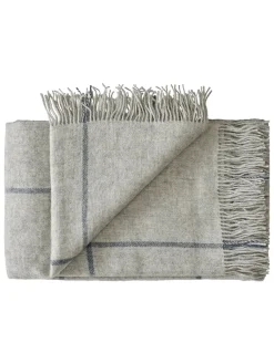 Silkeborg Uldspinderi Mandø Plaid, seaweed fra><noscript><img width=