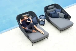 Cane-line Mega Daybed, højre, inkl. hyndesæt fra><noscript><img width=