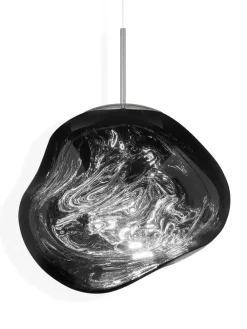 Tom Dixon Melt Pendant Silver, 50 cm fra> Pendler|Spots