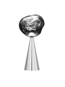 Tom Dixon Melt Portable Bordlampe, silver fra><noscript><img width=