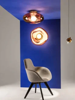 Tom Dixon Melt Surface Væglampe, gold fra><noscript><img width=