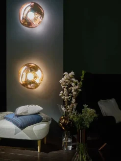 Tom Dixon Melt Surface Væglampe, gold fra><noscript><img width=
