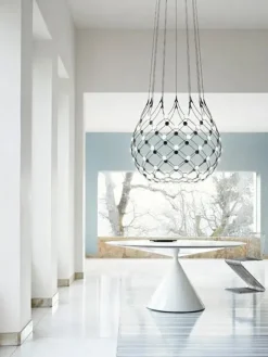 Luceplan Mesh LED Pendel, Ø55 fra><noscript><img width=