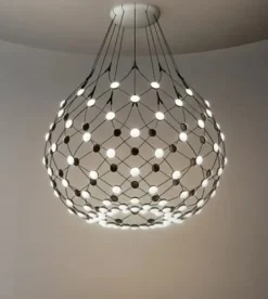 Luceplan Mesh LED pendel Ø80 fra><noscript><img width=