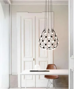 Luceplan Mesh LED pendel Ø80 fra><noscript><img width=