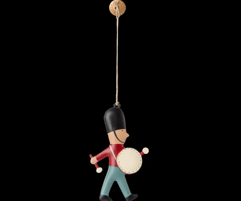 Maileg Metal ornament, Nisse med Stearinlys fra> Nisser|Juletræspynt