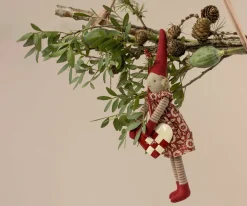 Maileg Metal ornament, Nisse med Stearinlys fra><noscript><img width=