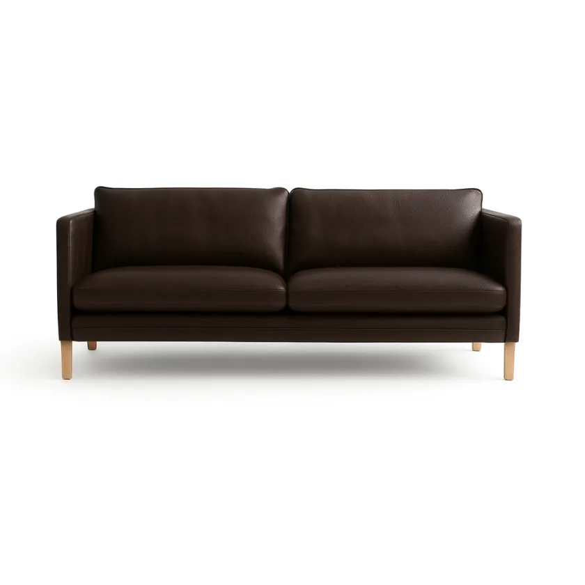 Mogens Hansen MH276 4 pers. sofa i Baltique anilinlæder fra> Sofaer