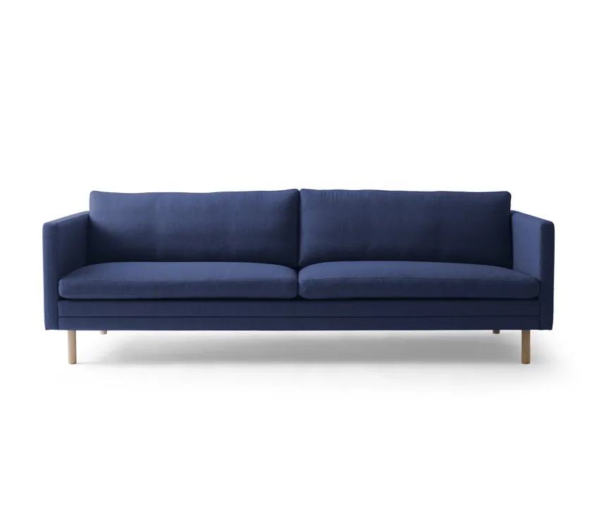 Mogens Hansen MH276 4 pers. sofa i Baltique anilinlæder fra> Sofaer
