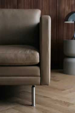 Mogens Hansen MH276 3 pers. sofa i Baltique anilinlæder fra><noscript><img width=