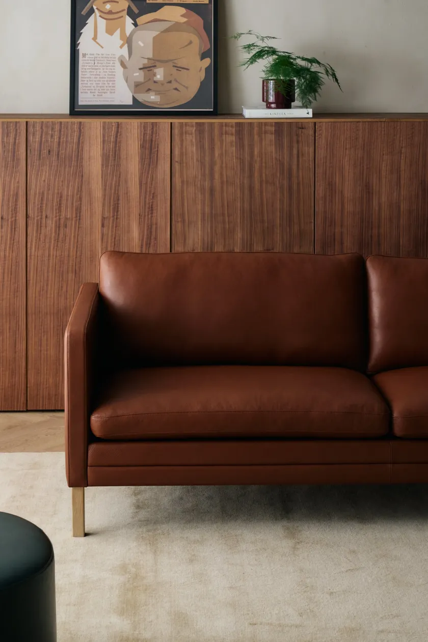 Mogens Hansen MH276 4 pers. sofa i Re-Wool fra> Sofaer