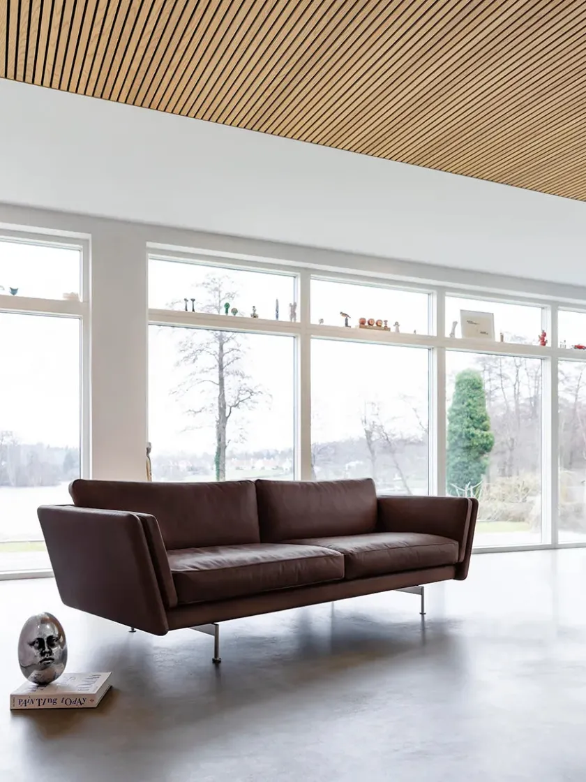 Mogens Hansen MH GRASP Sofa, gefion læder fra> Sofaer