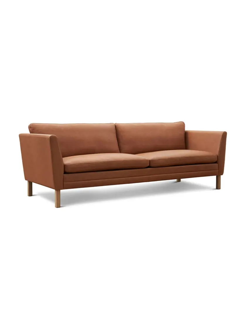 Mogens Hansen MH2301 Sofa, gefion læder fra> Sofaer