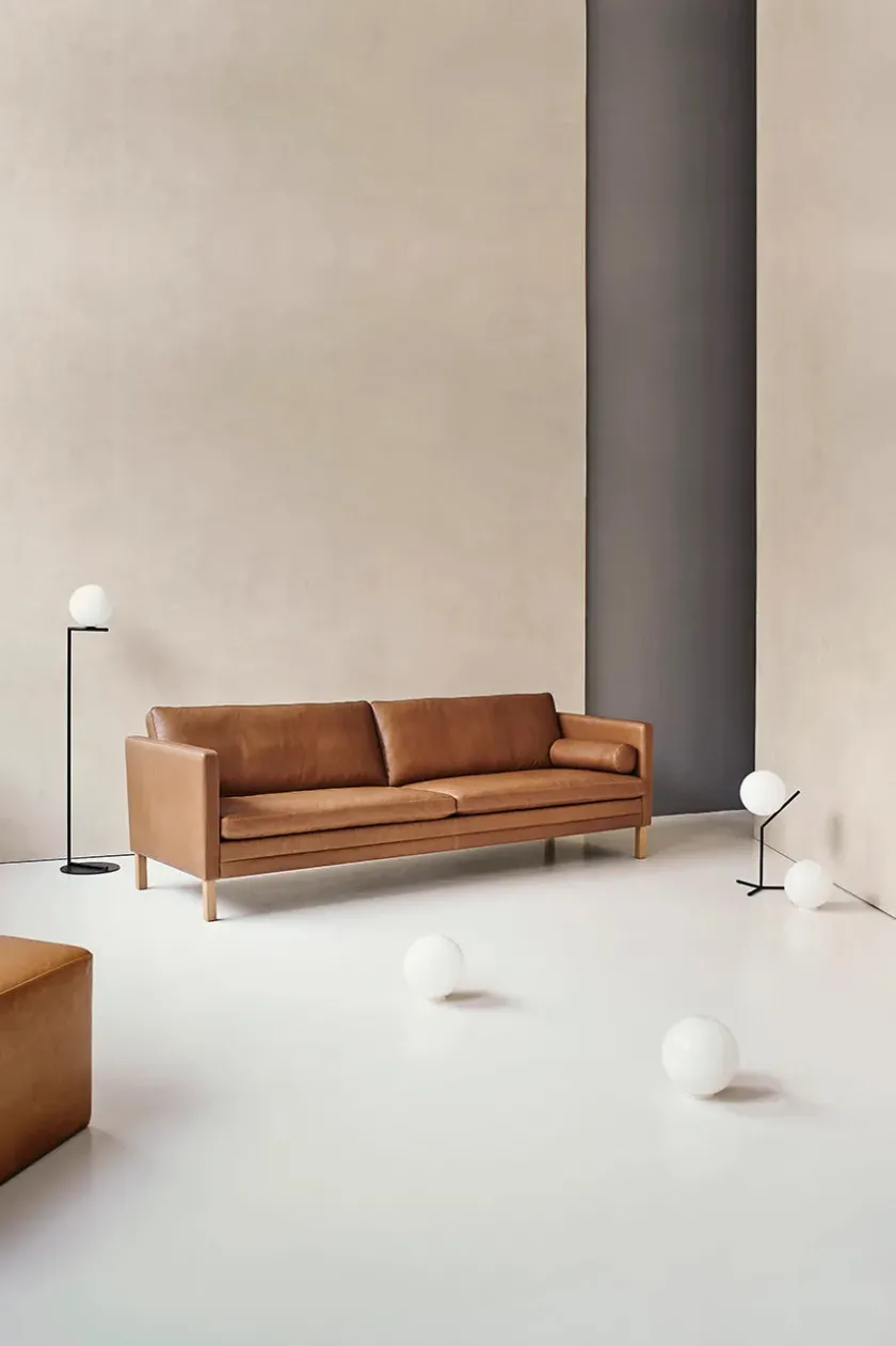 Mogens Hansen MH2614/MH2615 sofa, Frej læder fra> Sofaer