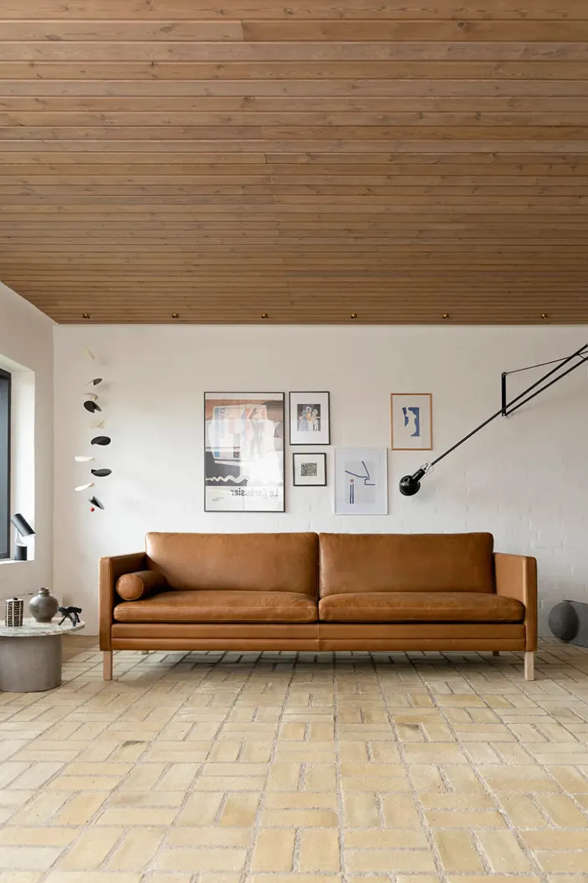 Mogens Hansen MH2614/MH2615 sofa, Frej læder fra> Sofaer