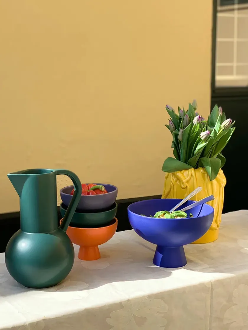 raawii Michael Kvium Jam Vase, persimmon orange fra> Vaser