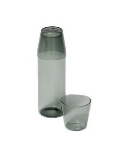 Nine Milk, set of 1 carafe + 2 glasses, yellow fra><noscript><img width=