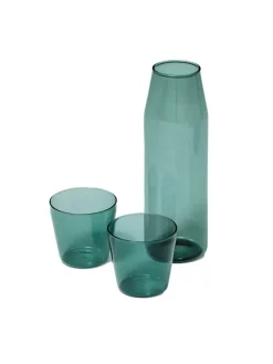 Nine Milk, set of 1 carafe + 2 glasses, grey fra><noscript><img width=
