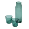 Nine Milk, set of 1 carafe + 2 glasses, aqua fra> Kander|Service