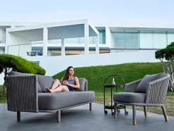 Cane-line Moments 3 pers. Sofa inkl. hynder fra><noscript><img width=
