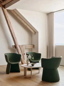 Fritz Hansen Monolit Lounge Chair fra> Lænestole