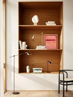Fritz Hansen MS022 Bordlampe, stål fra><noscript><img width=