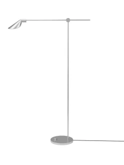 Fritz Hansen MS011 Gulvlampe, stål fra> Gulvlamper|Spots