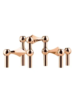 STOFF Nagel Nagel Lysestage, messing fra><noscript><img width=