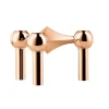 STOFF Nagel Nagel Lysestage, rosa guld fra> Lysestager
