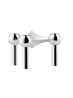 STOFF Nagel Nagel Lysestage, sort fra><noscript><img width=