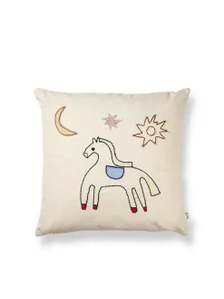 Ferm Living Naive Cushion, horse fra><noscript><img width=